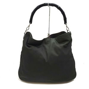 Gucci Bamboo Shoulder Bag Strap Black